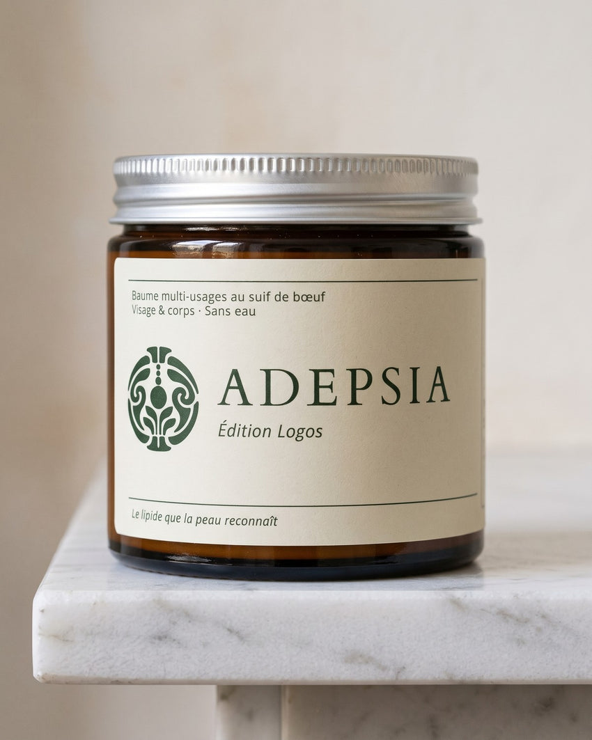 Baume Adepsia Édition Logos, 120 ml pot verre